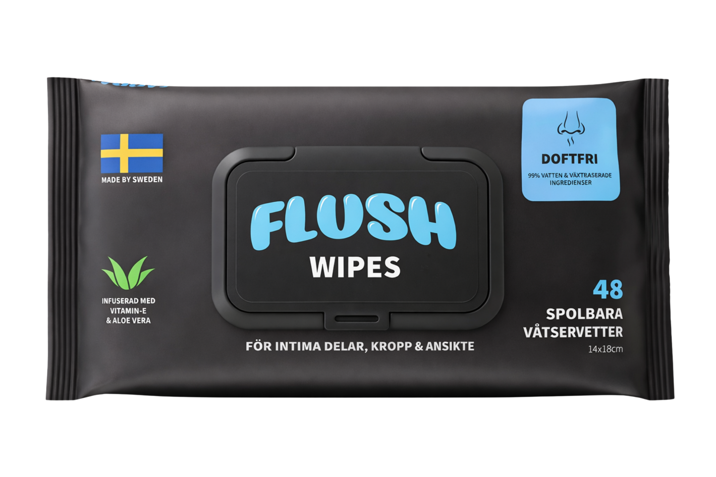FLUSHWIPES - FLERPACK
