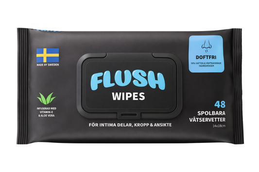 FLUSHWIPES - FLERPACK